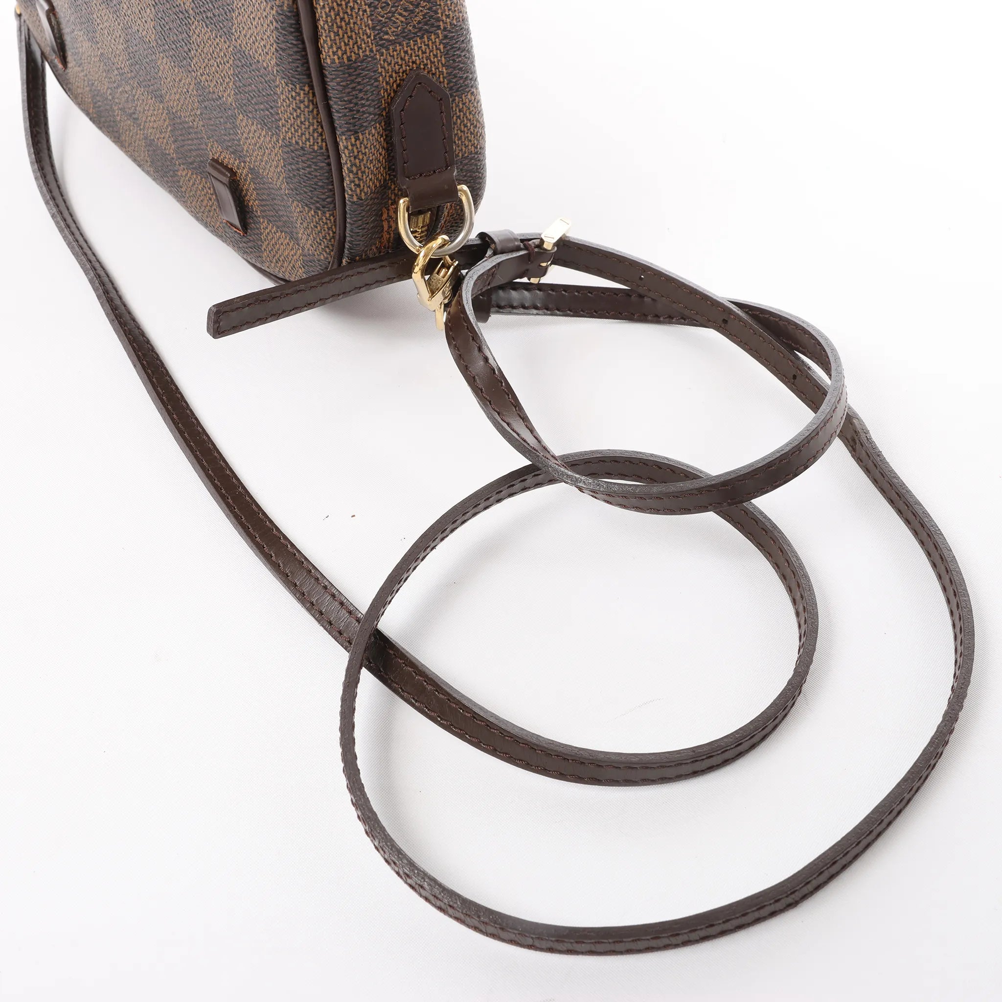 Louis Vuitton Ipanema Pochette Damier Ebene Crossbody Bag in Brown N51296