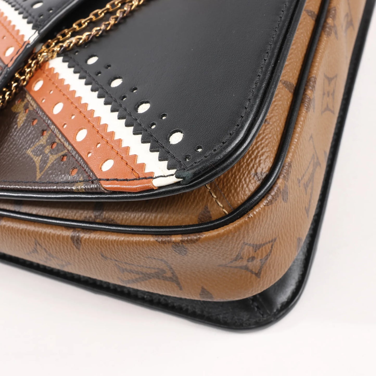 Louis Vuitton Monogram Reverse Pochette Metis MM 2Way Handbag M43488