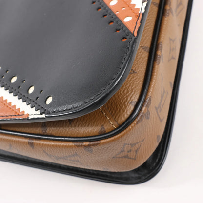 Louis Vuitton Monogram Reverse Pochette Metis MM 2Way Handbag M43488