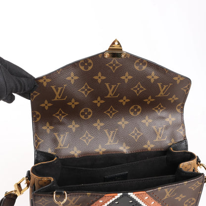 Louis Vuitton Monogram Reverse Pochette Metis MM 2Way Handbag M43488