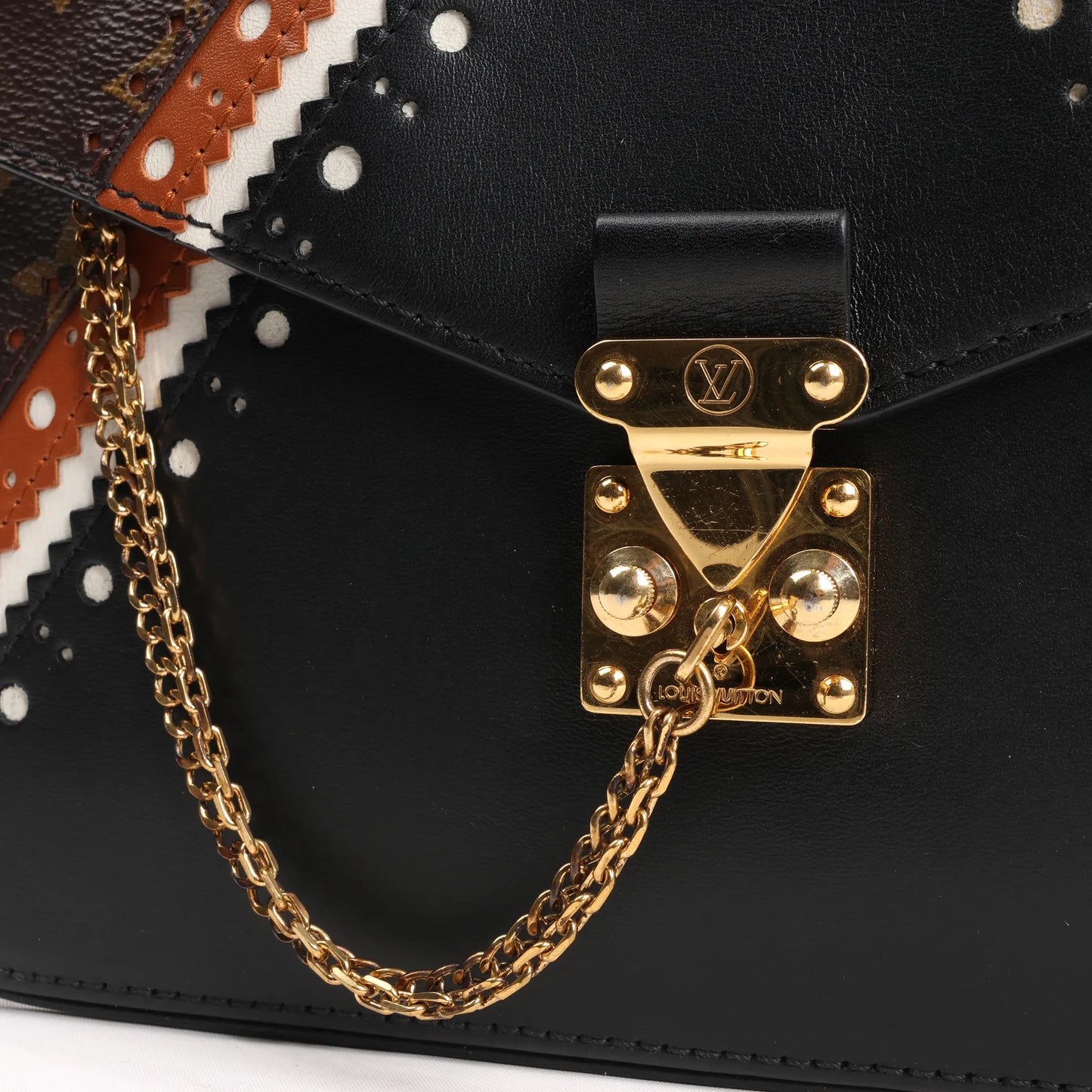 Louis Vuitton Monogram Reverse Pochette Metis MM 2Way Handbag M43488