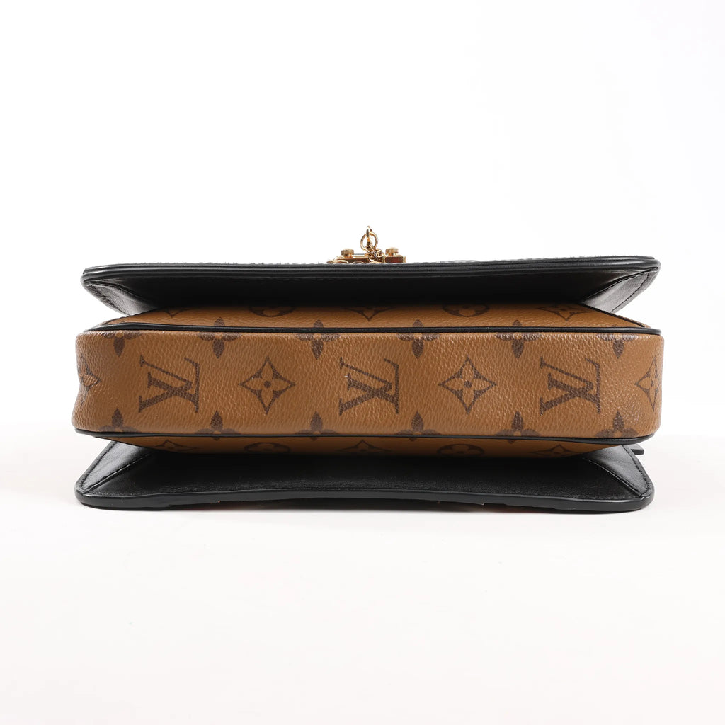 Louis Vuitton Monogram Reverse Pochette Metis MM 2Way Handbag M43488