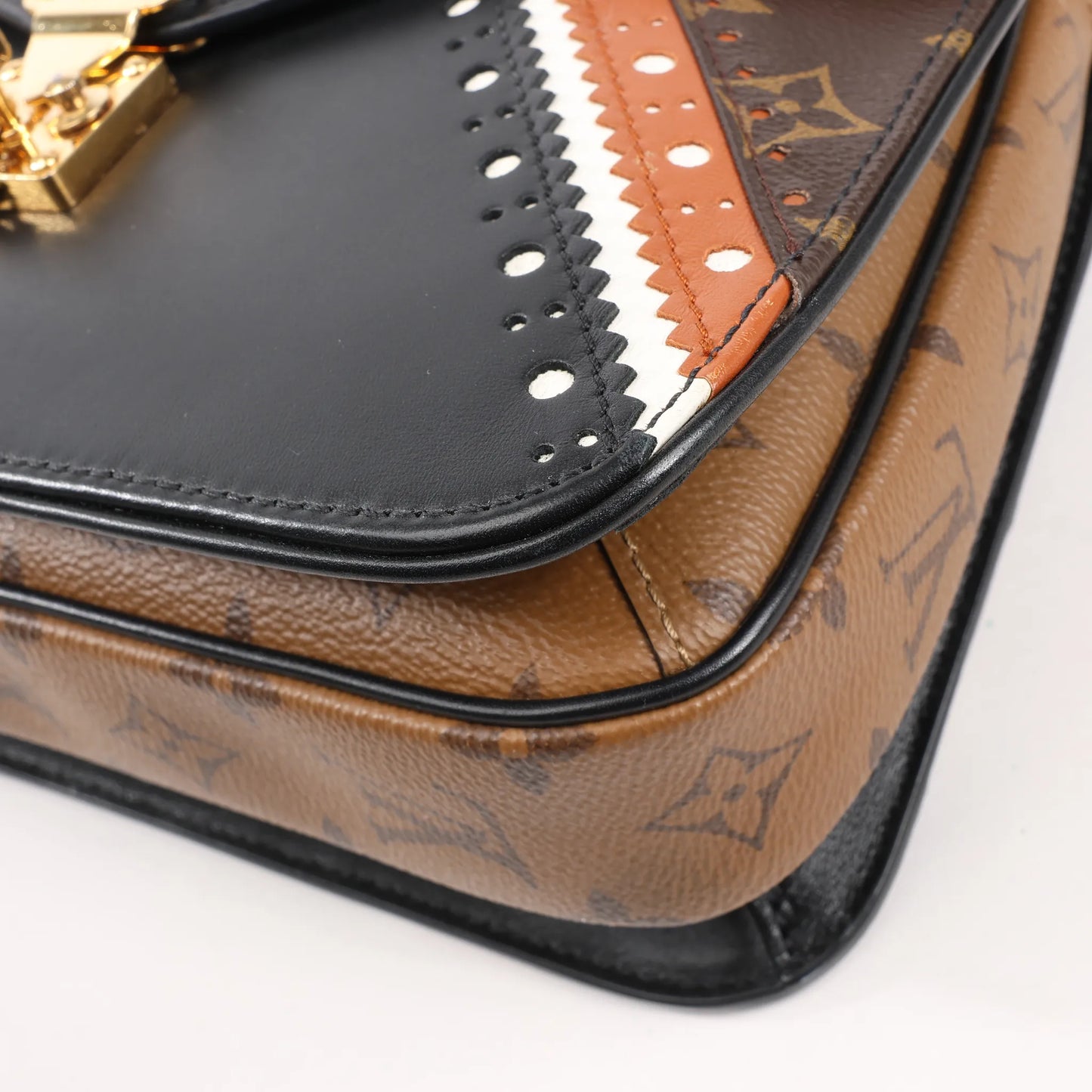 Louis Vuitton Monogram Reverse Pochette Metis MM 2Way Handbag M43488