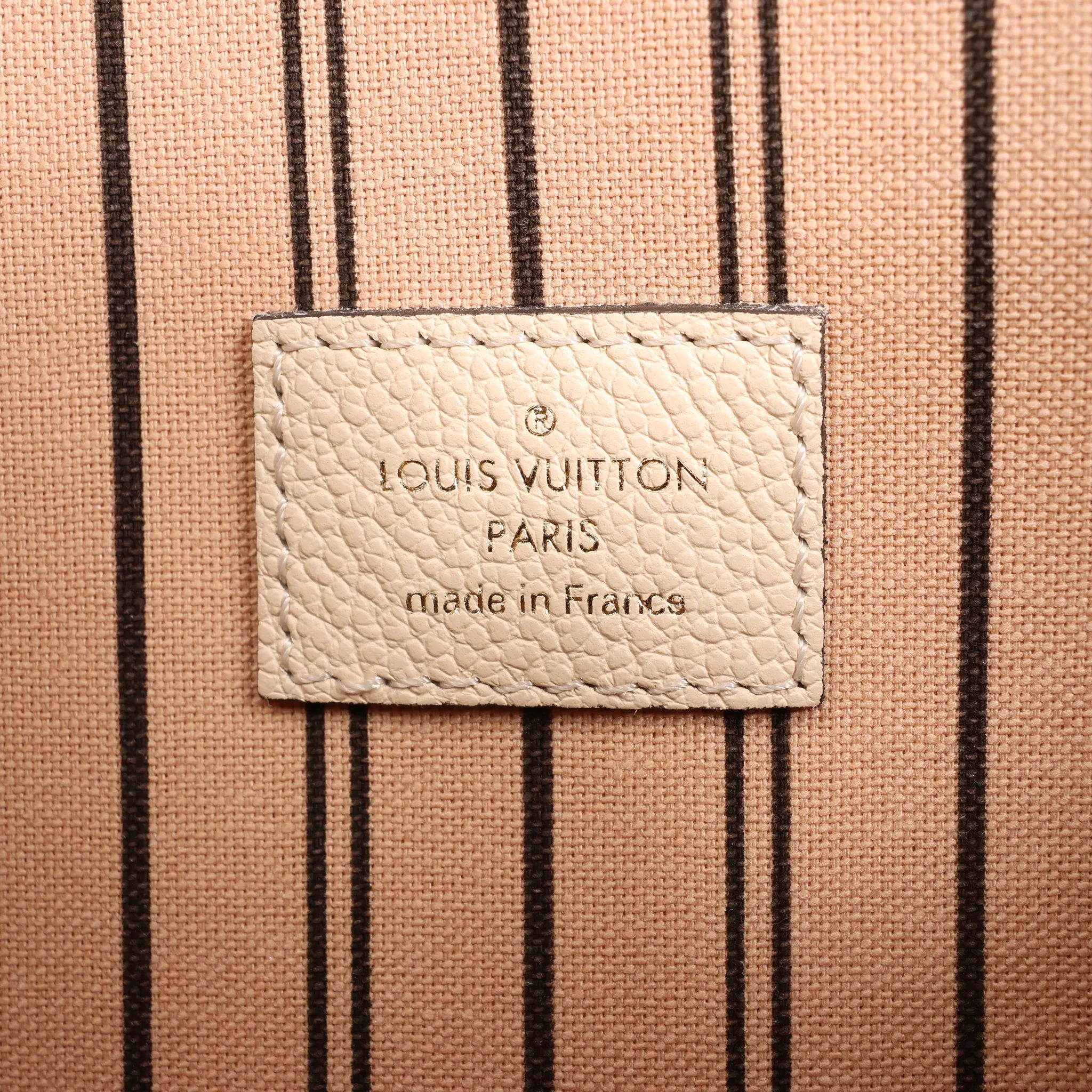 Louis Vuitton Pochette Metis MM Monogram Empreinte Crossbody Bag in Pink M44300