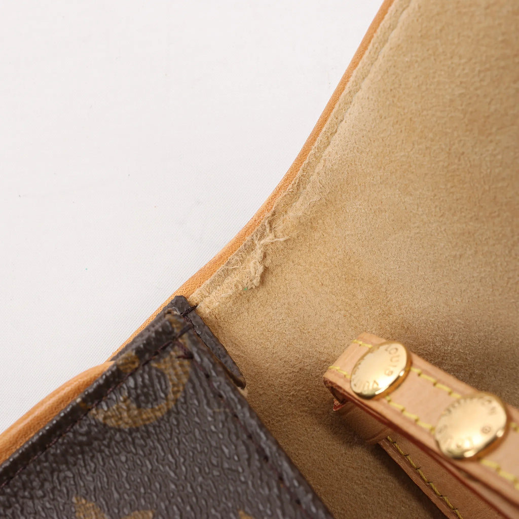 Louis Vuitton Monogram Canvas Pochette Twin GM Shoulder Bag M51852