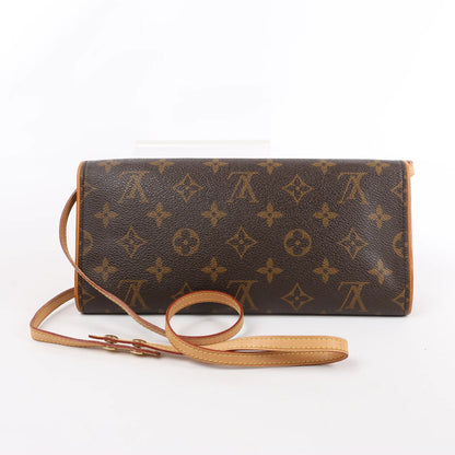 Louis Vuitton Monogram Canvas Pochette Twin GM Shoulder Bag M51852