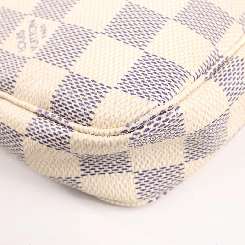 Louis Vuitton Damier Azur Pochette Accessoire Handbag N41207