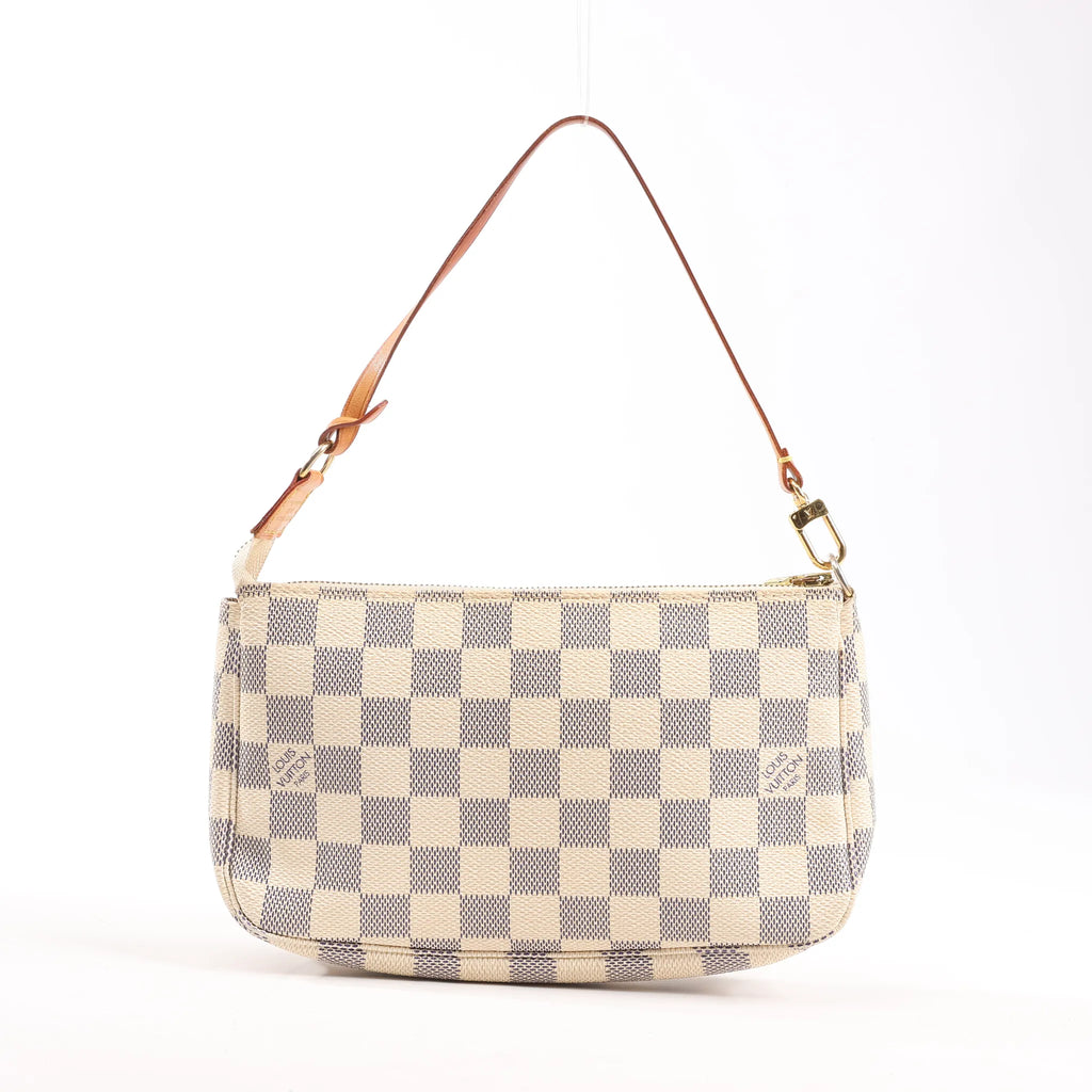 Louis Vuitton Damier Azur Pochette Accessoire Handbag N41207