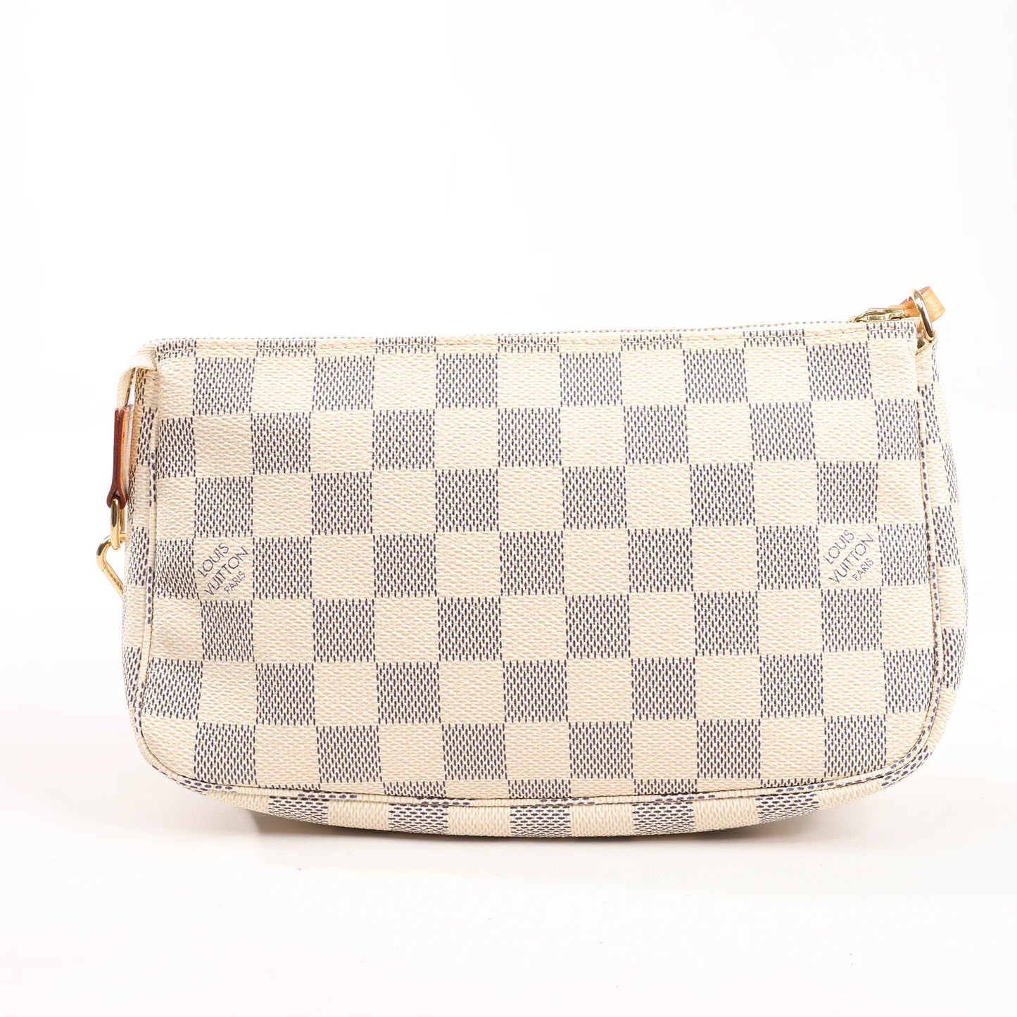 Louis Vuitton Damier Azur Pochette Accessoire Handbag in Beige N41207