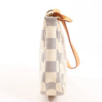 Louis Vuitton Damier Azur Pochette Accessoire Handbag in Beige N41207