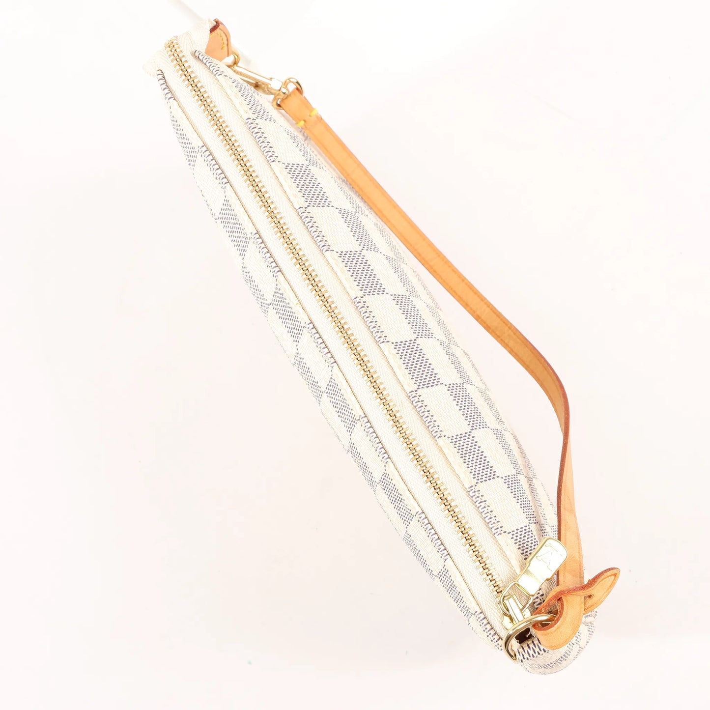 Louis Vuitton Damier Azur Pochette Accessoire Handbag in Beige N41207