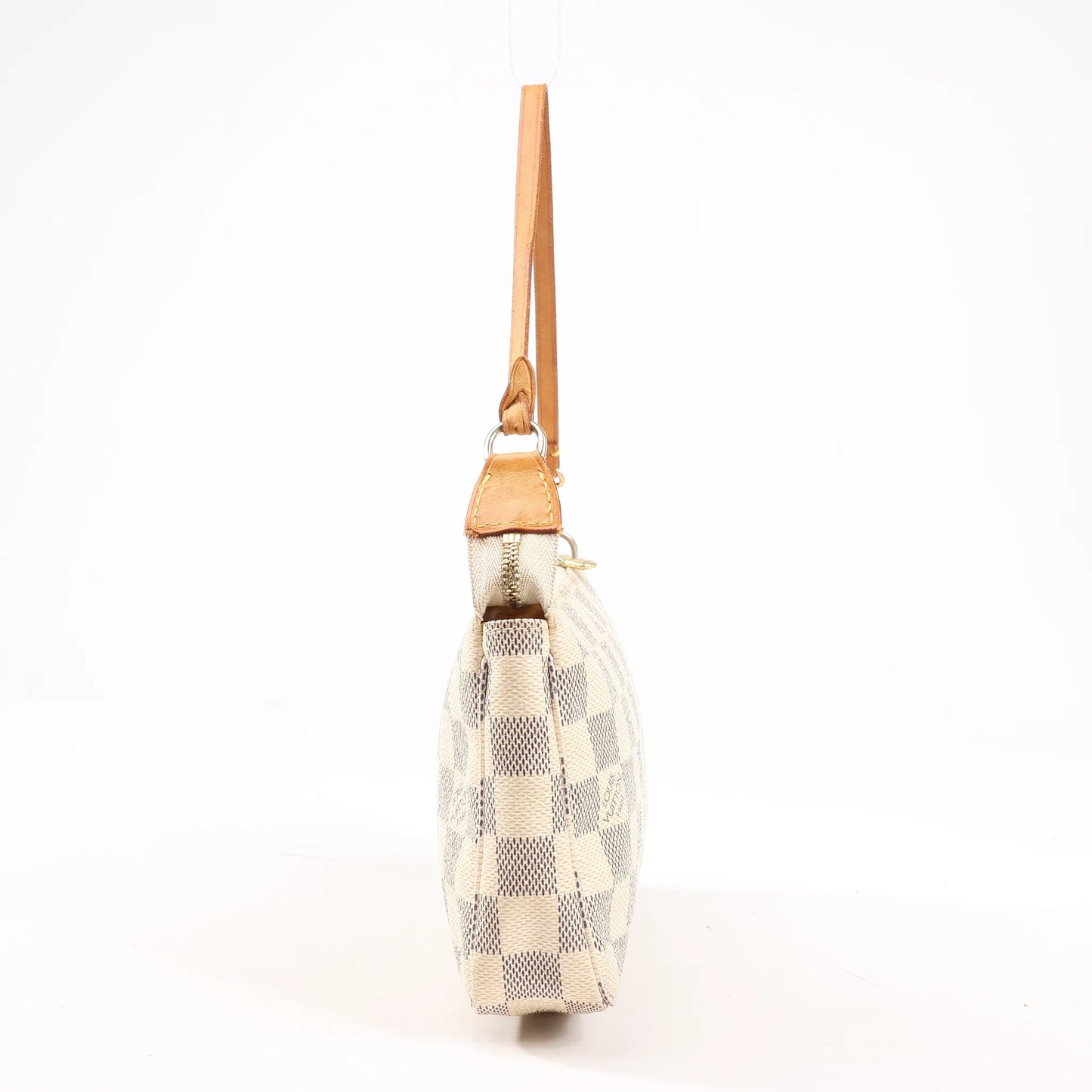 Louis Vuitton Pochette Accessoire Damier Azur Handbag in Beige N41207