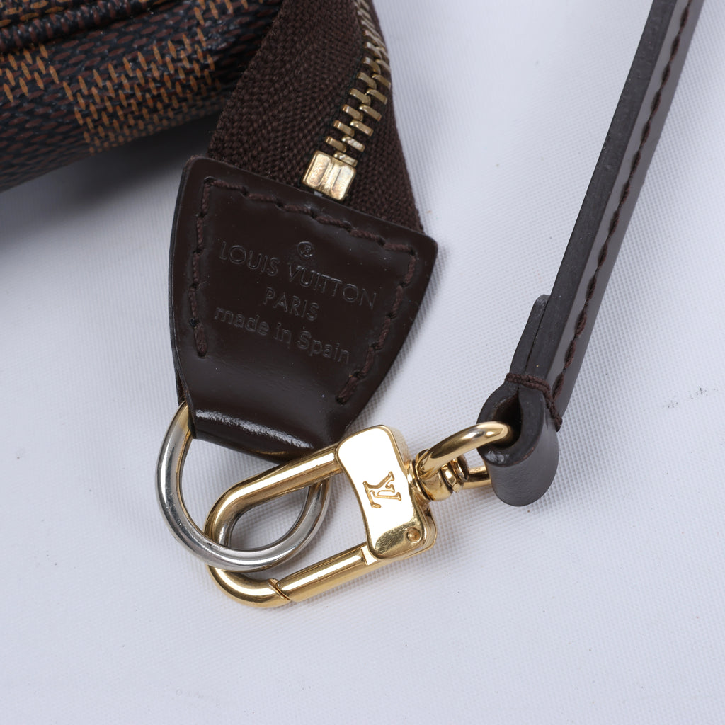 Louis Vuitton Pochette Accessoire Damier Ebene in Brown N41206