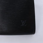 Louis Vuitton Pochette Accessoire Epi Leather Handbag in Black M52942