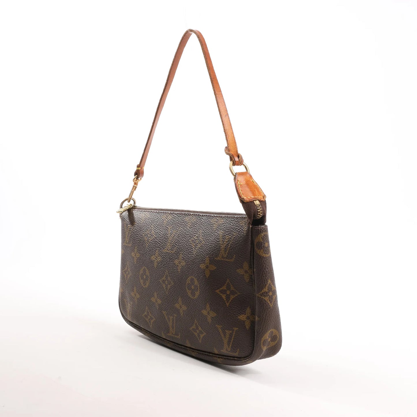 Louis Vuitton Pochette Accessoir Monogram Canvas Handbag in Brown M51980