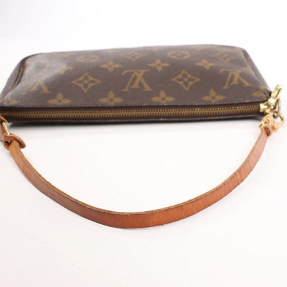 Louis Vuitton Pochette Accessoir Monogram Canvas Handbag in Brown M51980