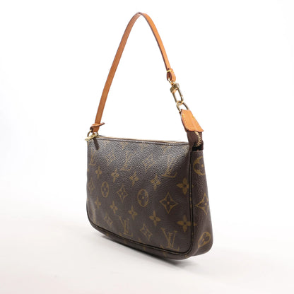 Louis Vuitton Pochette Accessoir Monogram Canvas Handbag in Brown M51980