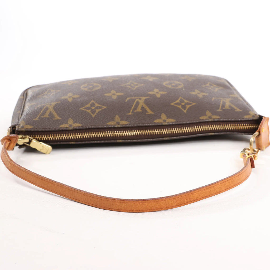 Louis Vuitton Pochette Accessoir Monogram Canvas Handbag in Brown M51980