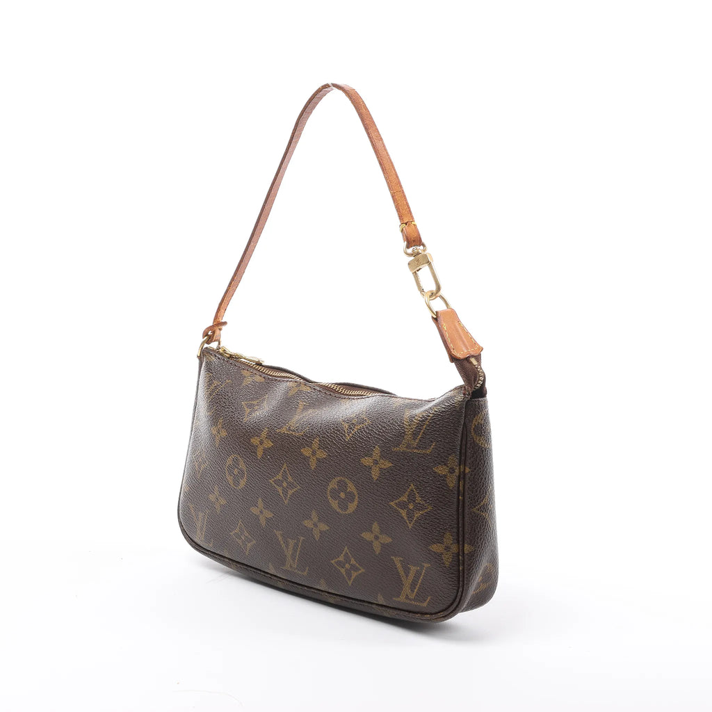 Louis Vuitton Pochette Accessoir Monogram Canvas Handbag in Brown M51980