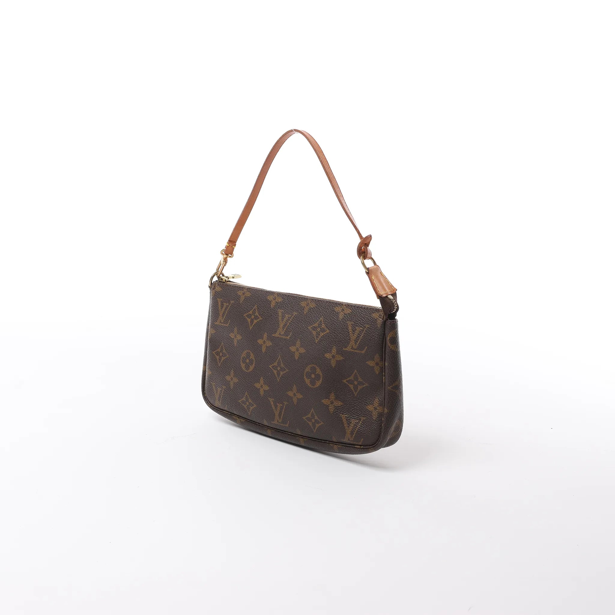 Louis Vuitton Pochette Accessoir Monogram Canvas Handbag in Brown M51980
