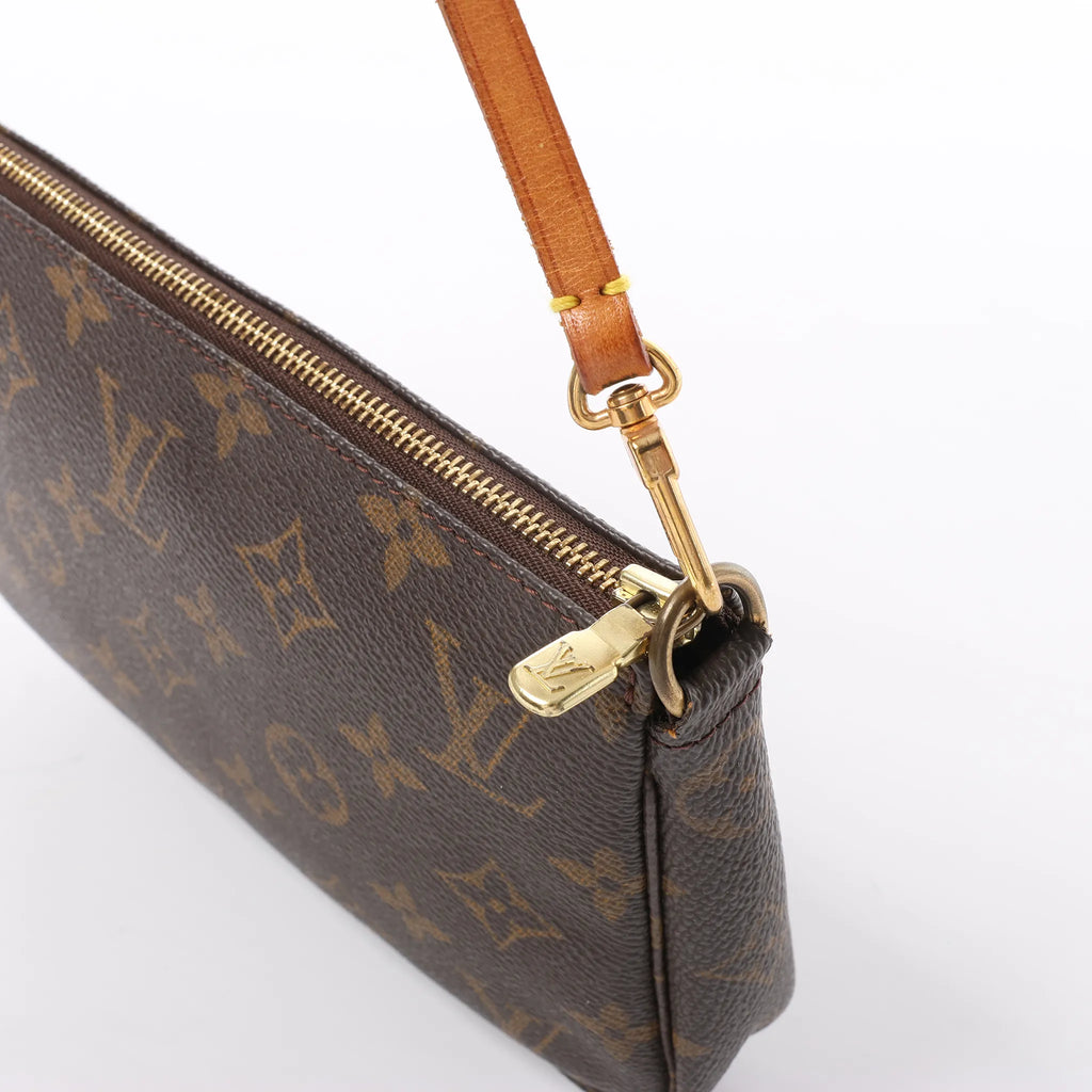 Louis Vuitton Pochette Accessoir Monogram Canvas Handbag in Brown M51980