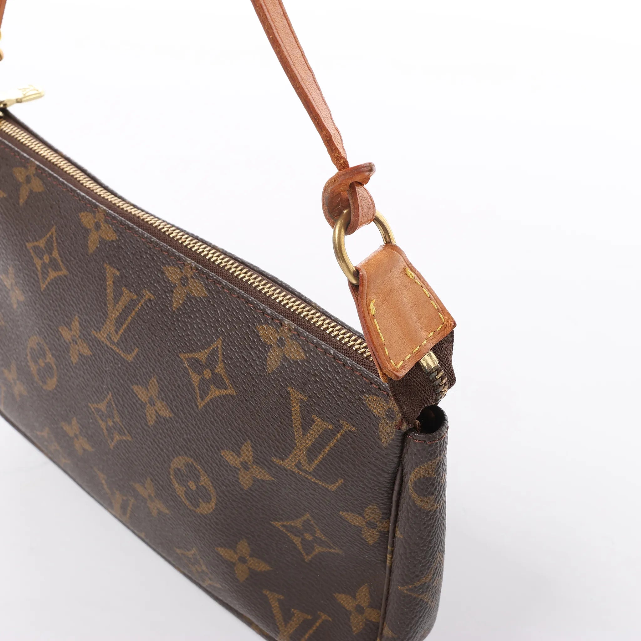 Louis Vuitton Pochette Accessoir Monogram Canvas Handbag in Brown M51980