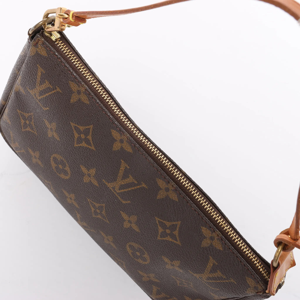 Louis Vuitton Pochette Accessoir Monogram Canvas Handbag in Brown M51980