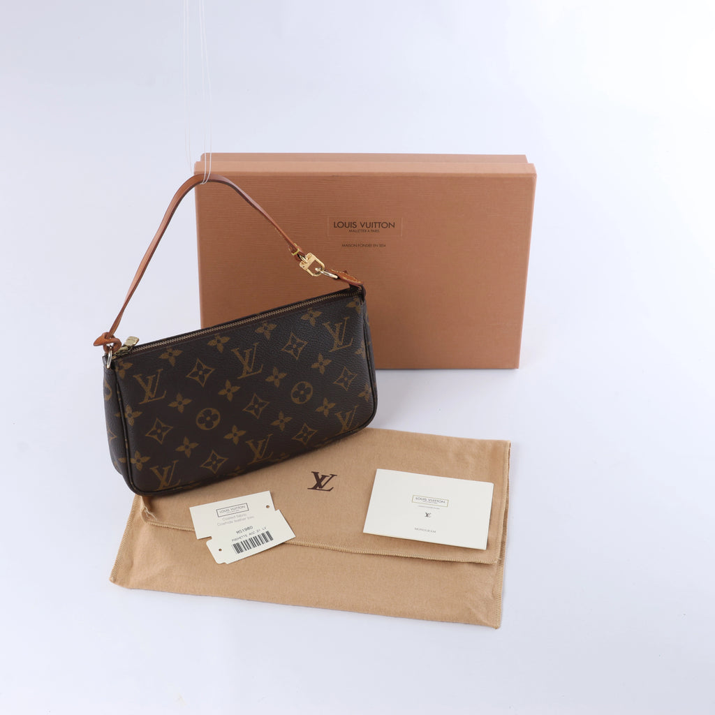Louis Vuitton Monogram Canvas Pochette Accessoire Handbag M51980