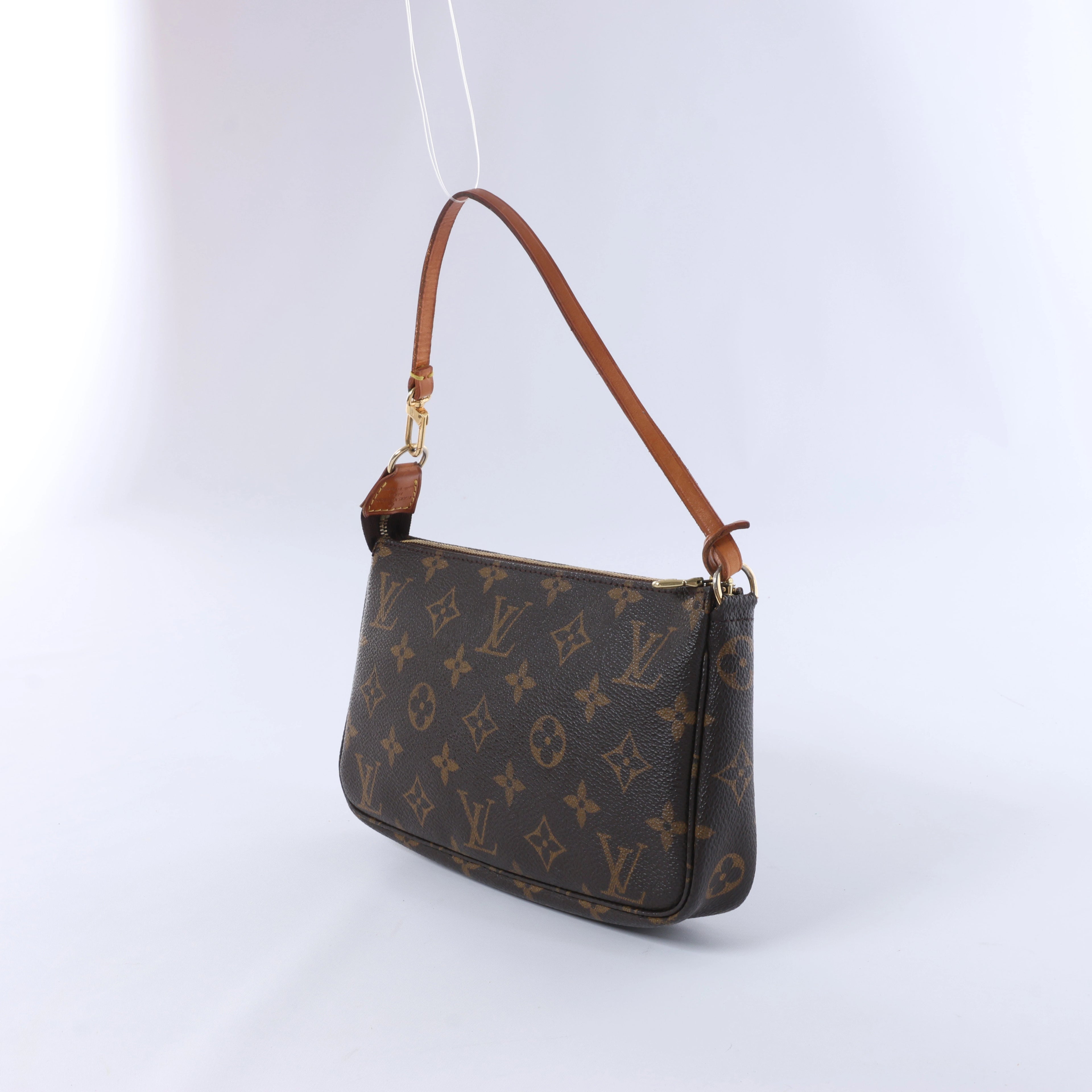 Louis Vuitton Monogram Canvas Pochette Accessoire Handbag M51980