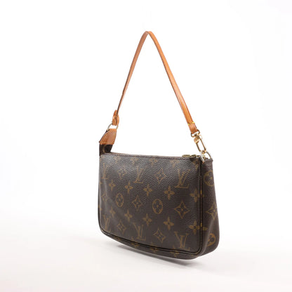 Louis Vuitton Pochette Accessoir Monogram Handbag in Brown M51980