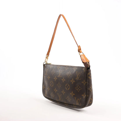 Louis Vuitton Pochette Accessoir Monogram Handbag in Brown M51980