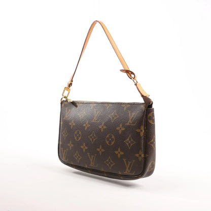 Louis Vuitton Pochette Accessoir Monogram Handbag in Brown M51980