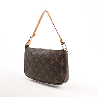 Louis Vuitton Pochette Accessoir Monogram Handbag in Brown M51980