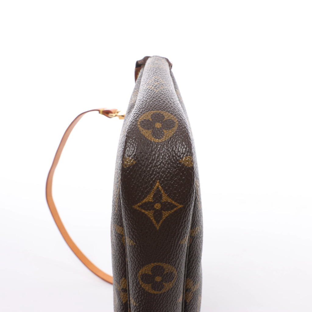 Bolso de mano Louis Vuitton Pochette Accessoir de lona con monograma en marrón M51980