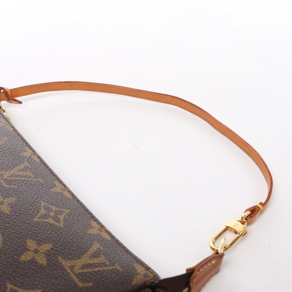 Bolso de mano Louis Vuitton Pochette Accessoir de lona con monograma en marrón M51980