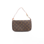 Bolso de mano Louis Vuitton Pochette Accessoir de lona con monograma en marrón M51980