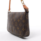 Bolso de mano Louis Vuitton Pochette Accessoir de lona con monograma en marrón M51980