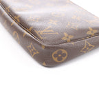 Bolso de mano Louis Vuitton Pochette Accessoir de lona con monograma en marrón M51980