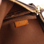 Bolso de mano Louis Vuitton Pochette Accessoir de lona con monograma en marrón M51980
