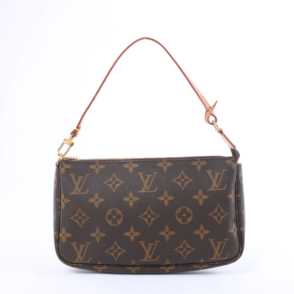 Louis Vuitton Pochette Accessoir Monogram Canvas Handbag in Brown M51980