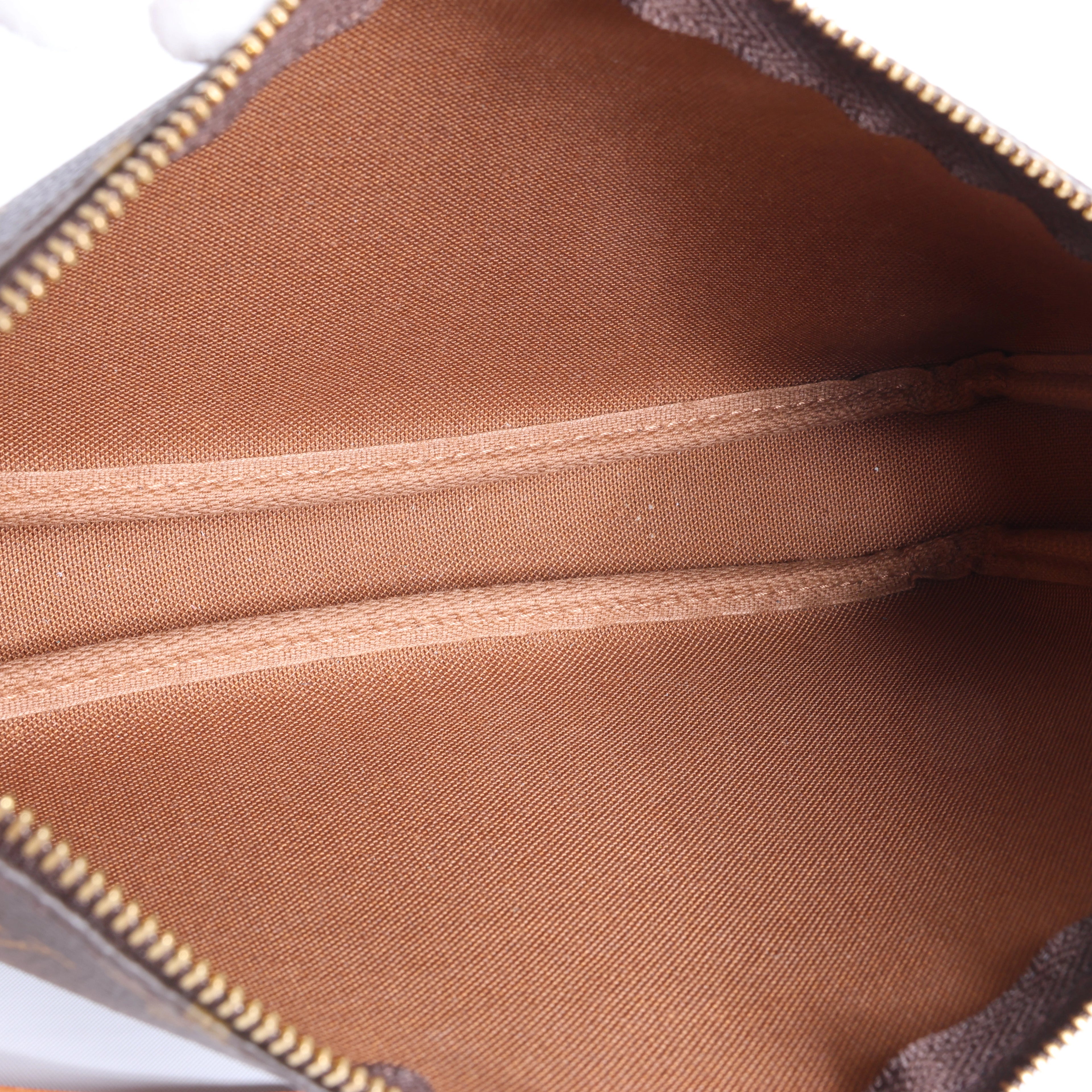 Louis Vuitton Pochette Accessoir Monogram Canvas Handbag in Brown M51980