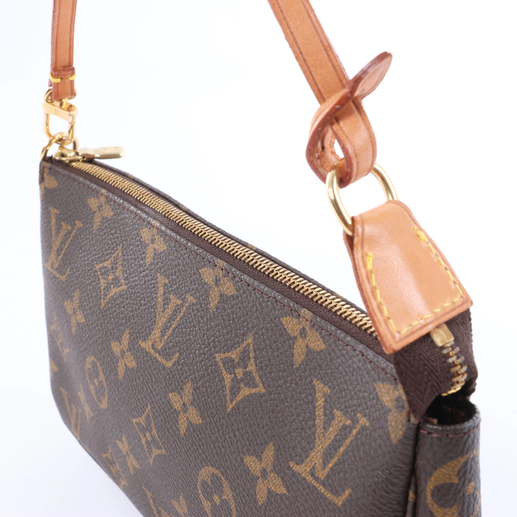 Louis Vuitton Pochette Accessoir Monogram Canvas Handbag in Brown M51980
