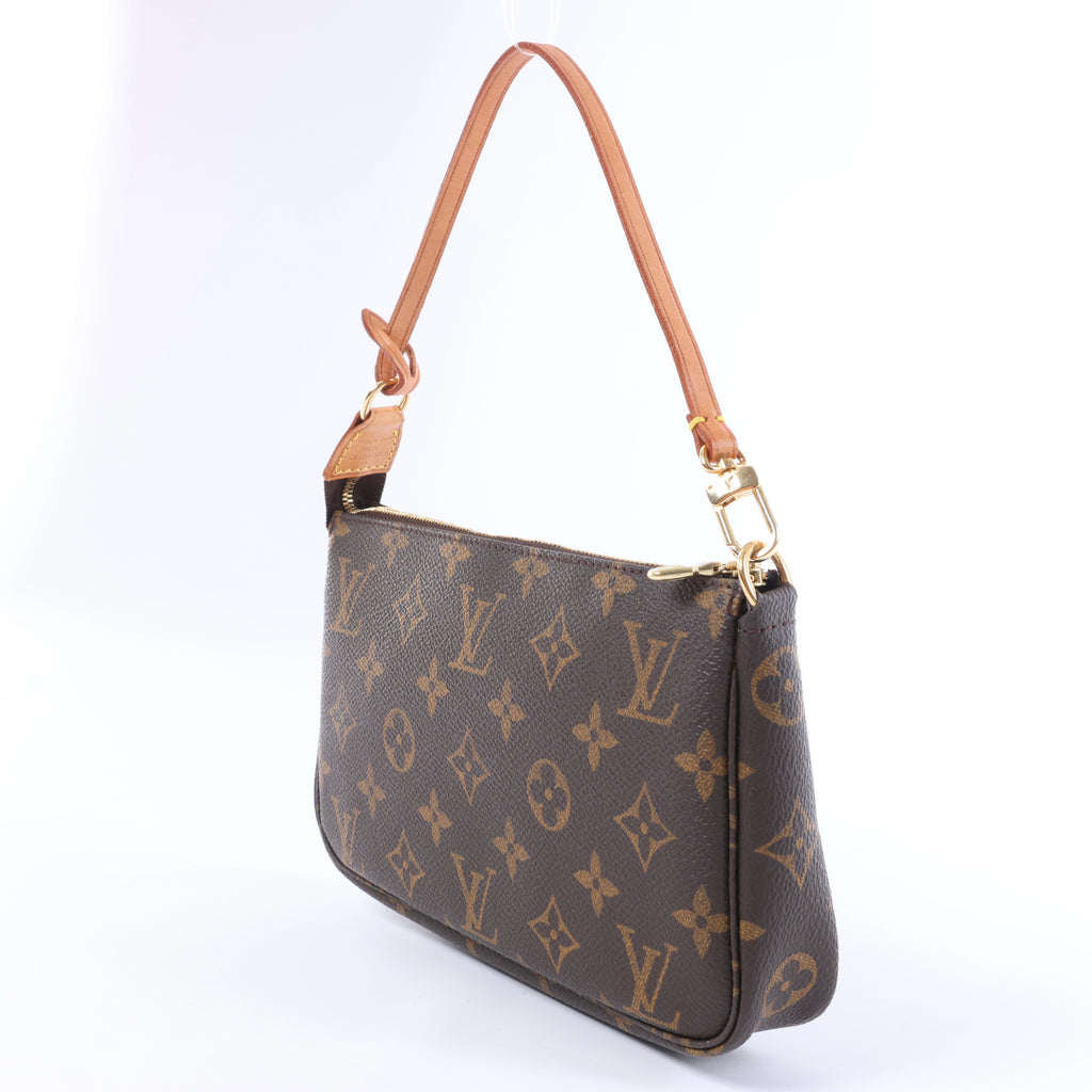 Louis Vuitton Pochette Accessoir Monogram Canvas Handbag in Brown M51980