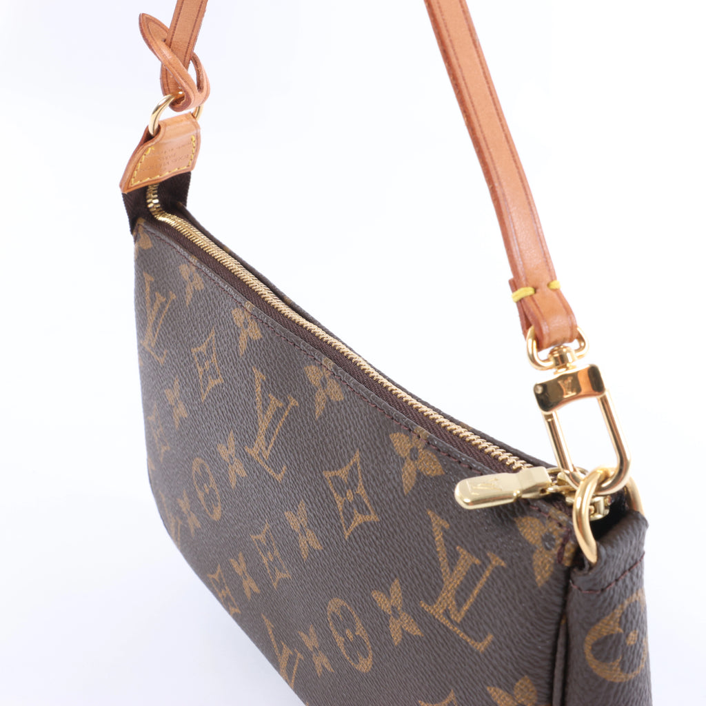 Louis Vuitton Pochette Accessoir Monogram Canvas Handbag in Brown M51980