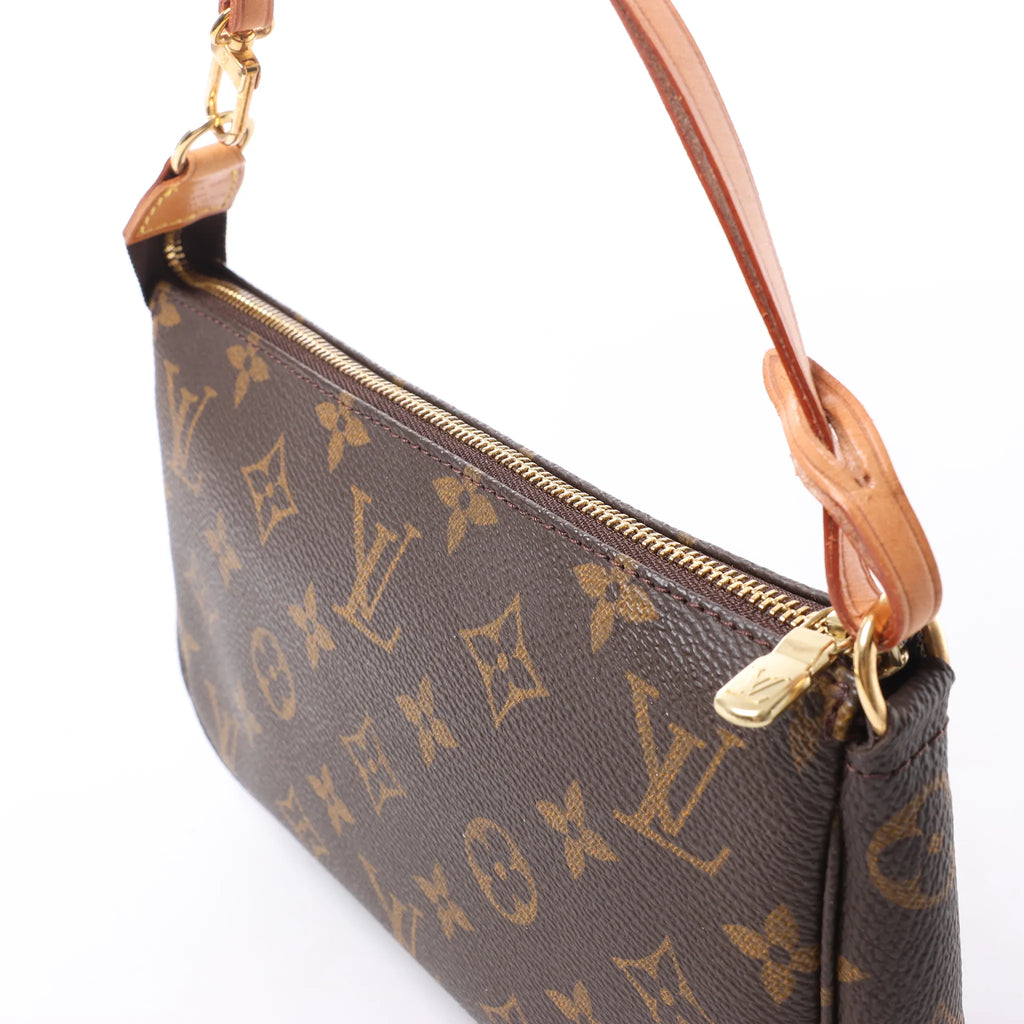 Louis Vuitton Pochette Accessoir Monogram Canvas Handbag in Brown M51980