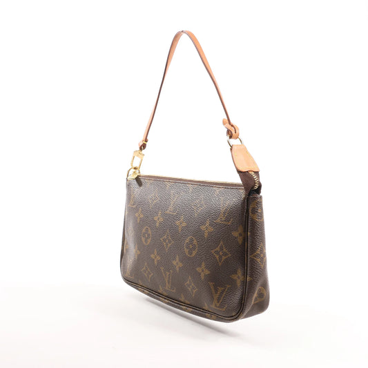 Louis Vuitton Pochette Accessoir Monogram Canvas Handbag in Brown M51980