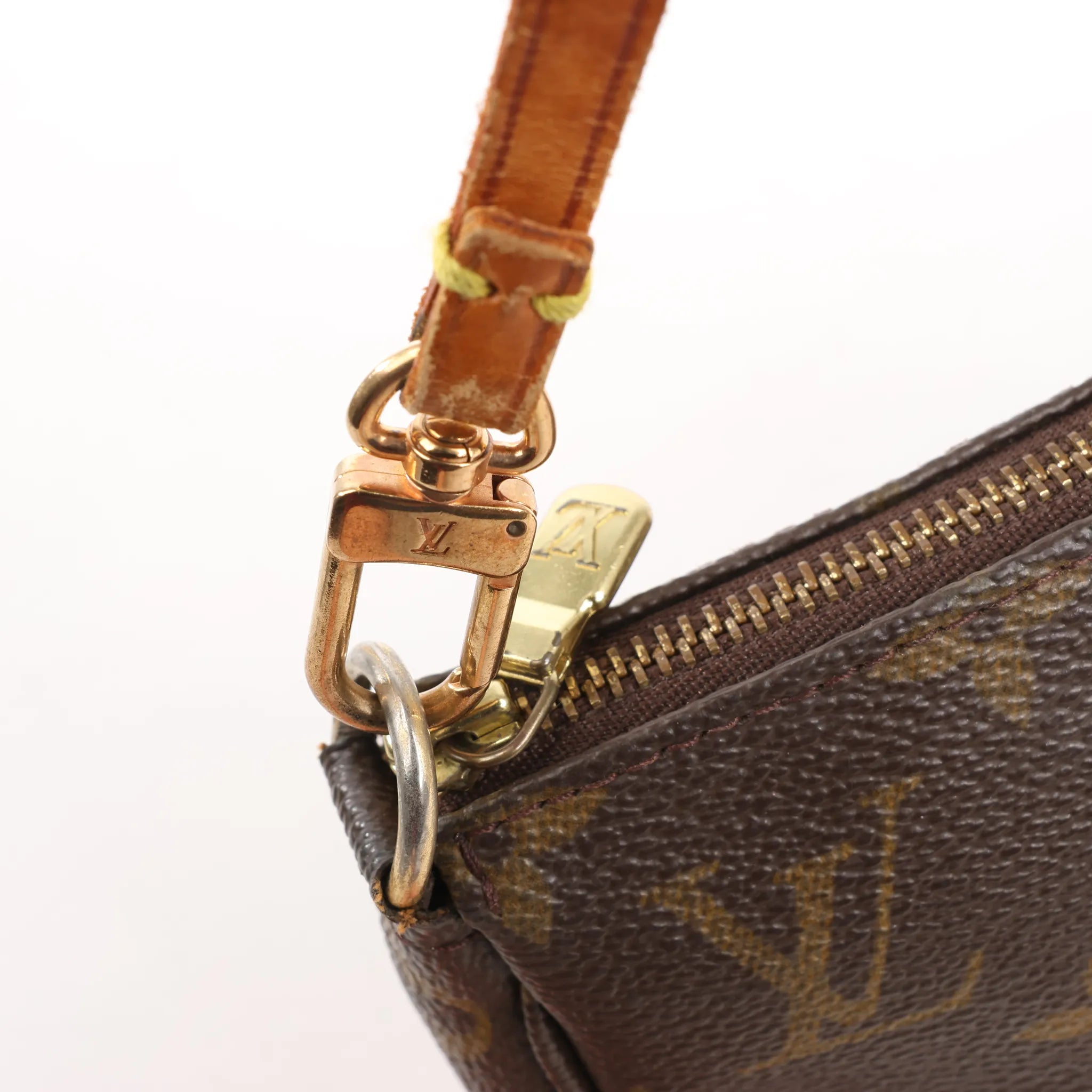 Louis Vuitton Pochette Accessoir Monogram Canvas Handbag in Brown M51980