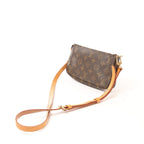 Louis Vuitton Pochette Accessoir Monogram Canvas Crossbody Bag in Brown M51980