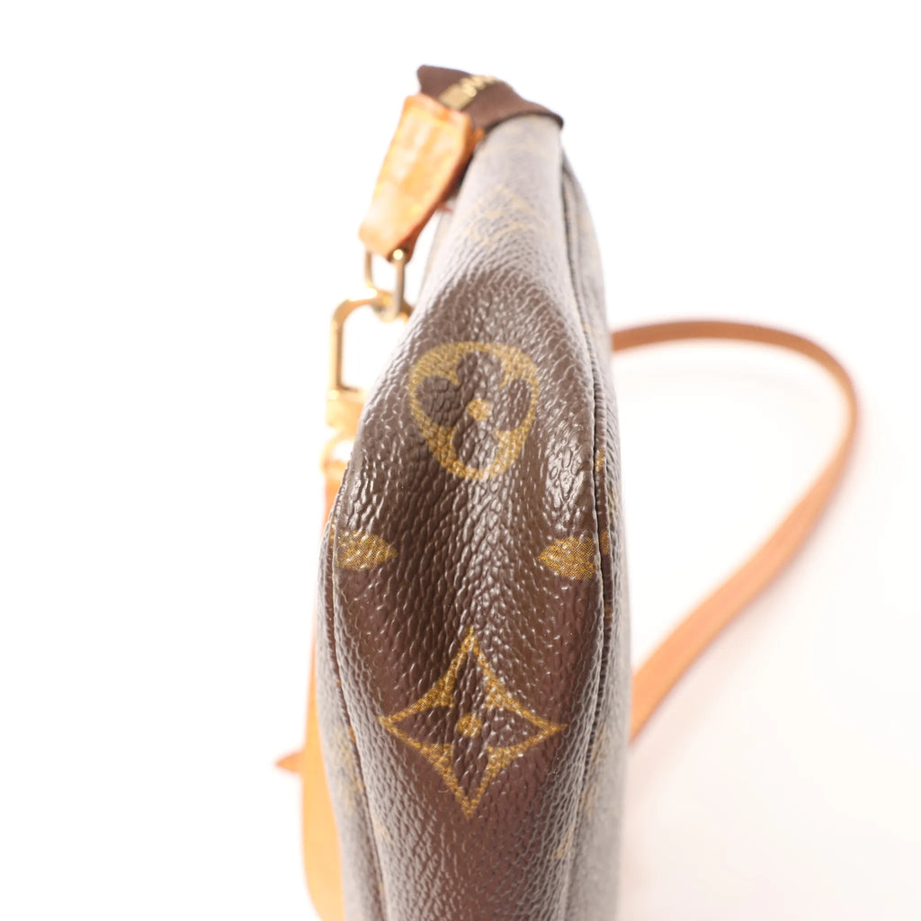 Louis Vuitton Pochette Accessoir Monogram Canvas Crossbody Bag in Brown M51980
