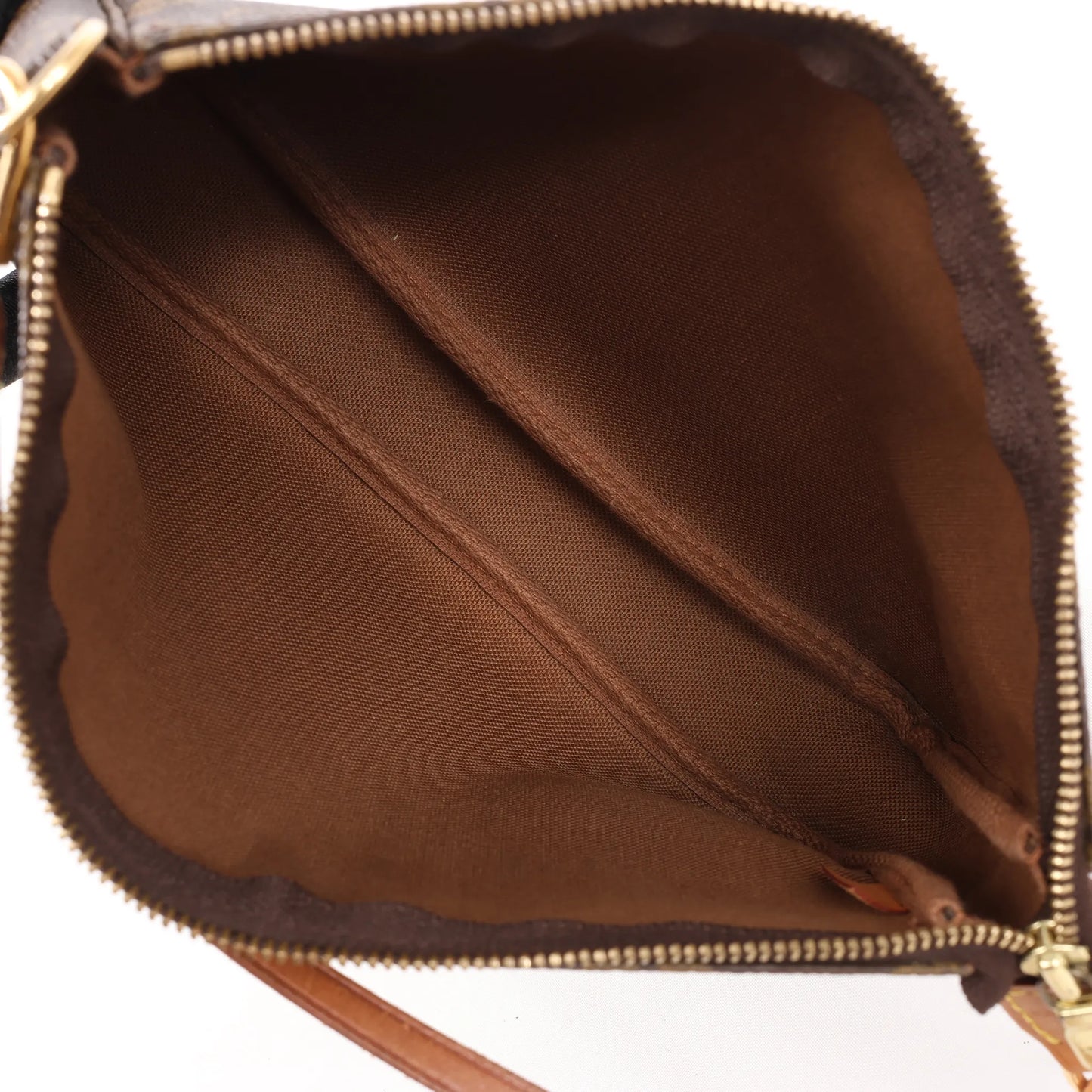 Louis Vuitton Pochette Accessoir Monogram Canvas Handbag in Brown M51980